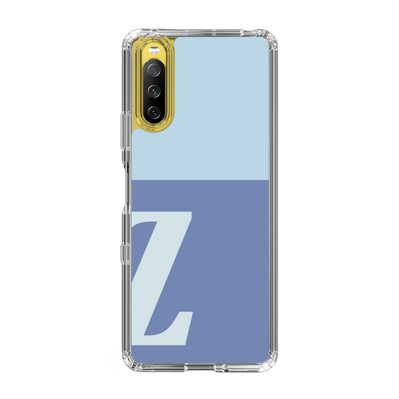 Slim Protection Case［ Original - initial two tone - Z blue ］