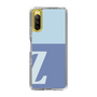 Slim Protection Case［ Original - initial two tone - Z blue ］
