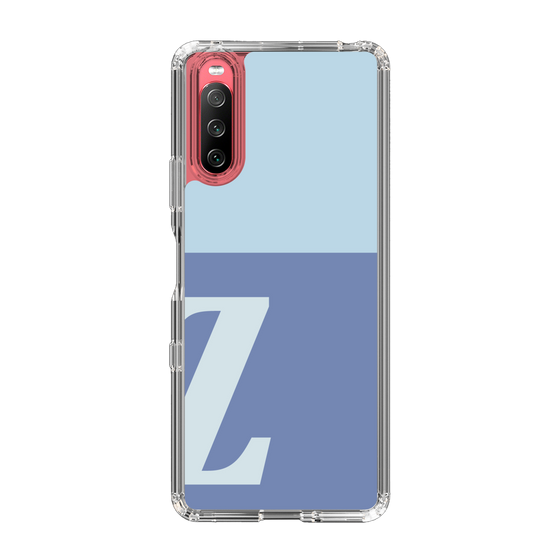 Slim Protection Case［ Original - initial two tone - Z blue ］