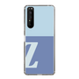 Slim Protection Case［ Original - initial two tone - Z blue ］