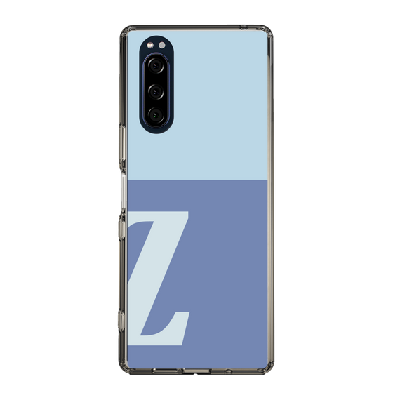 Slim Protection Case［ Original - initial two tone - Z blue ］
