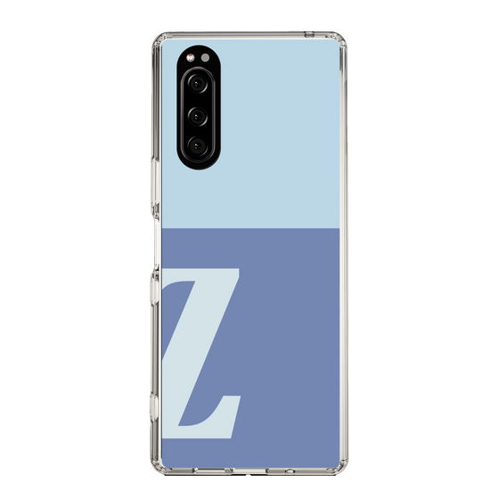 Slim Protection Case［ Original - initial two tone - Z blue ］