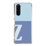 Slim Protection Case［ Original - initial two tone - Z blue ］