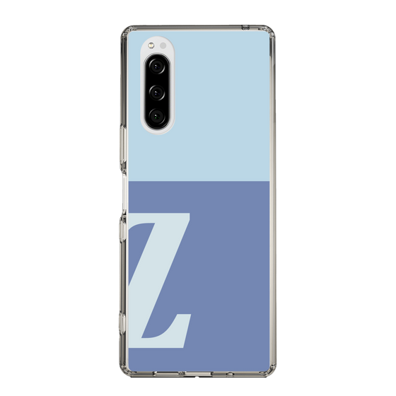 Slim Protection Case［ Original - initial two tone - Z blue ］