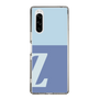 Slim Protection Case［ Original - initial two tone - Z blue ］