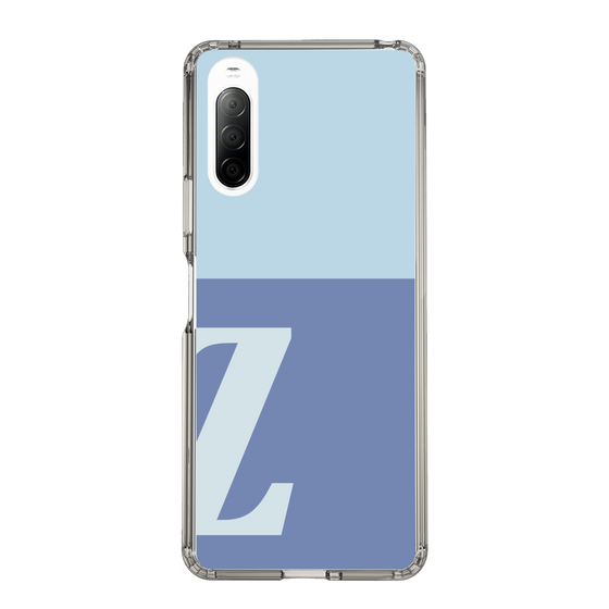 Slim Protection Case［ Original - initial two tone - Z blue ］