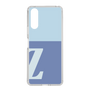 Slim Protection Case［ Original - initial two tone - Z blue ］