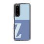 Slim Protection Case［ Original - initial two tone - Z blue ］