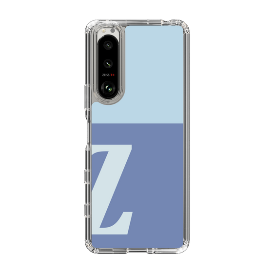 Slim Protection Case［ Original - initial two tone - Z blue ］