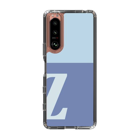 Slim Protection Case［ Original - initial two tone - Z blue ］