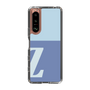 Slim Protection Case［ Original - initial two tone - Z blue ］