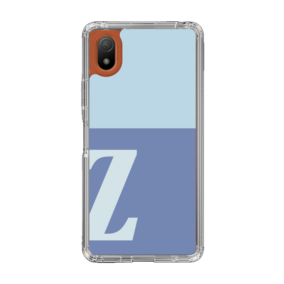 Slim Protection Case［ Original - initial two tone - Z blue ］