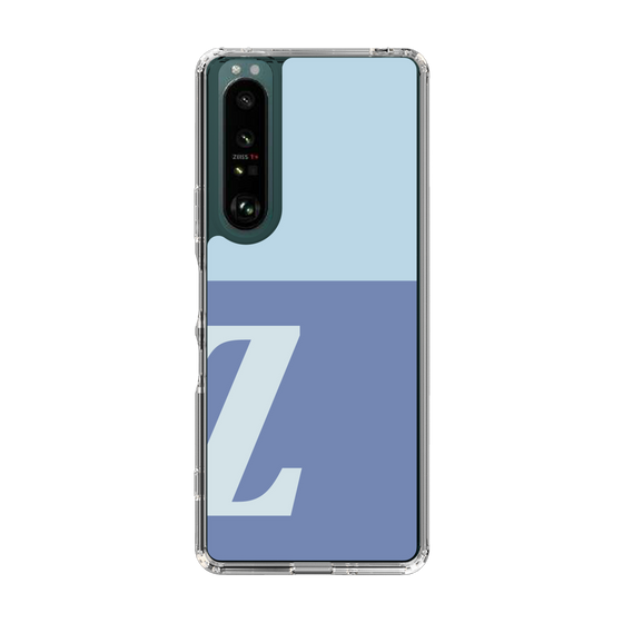Slim Protection Case［ Original - initial two tone - Z blue ］