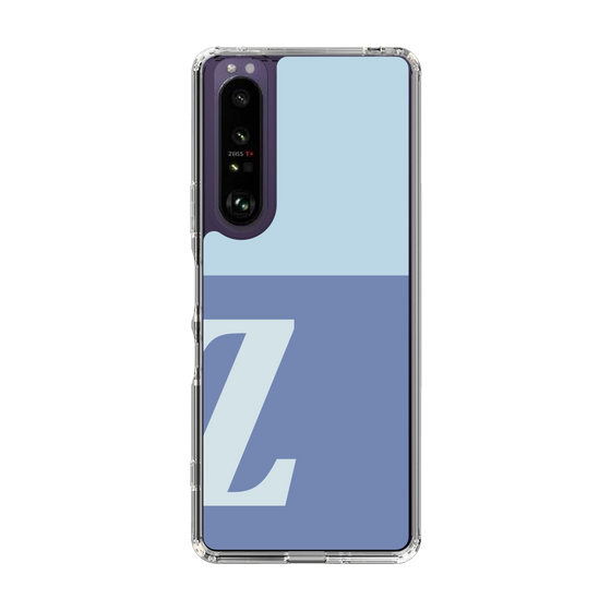 Slim Protection Case［ Original - initial two tone - Z blue ］