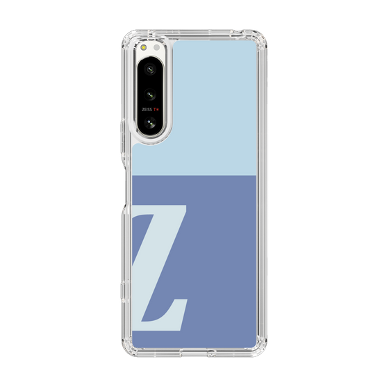Slim Protection Case［ Original - initial two tone - Z blue ］
