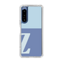 Slim Protection Case［ Original - initial two tone - Z blue ］