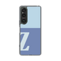 Slim Protection Case［ Original - initial two tone - Z blue ］