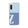 Slim Protection Case［ Original - initial two tone - Z blue ］