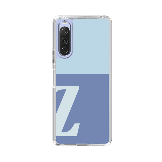 Slim Protection Case［ Original - initial two tone - Z blue ］