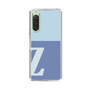 Slim Protection Case［ Original - initial two tone - Z blue ］