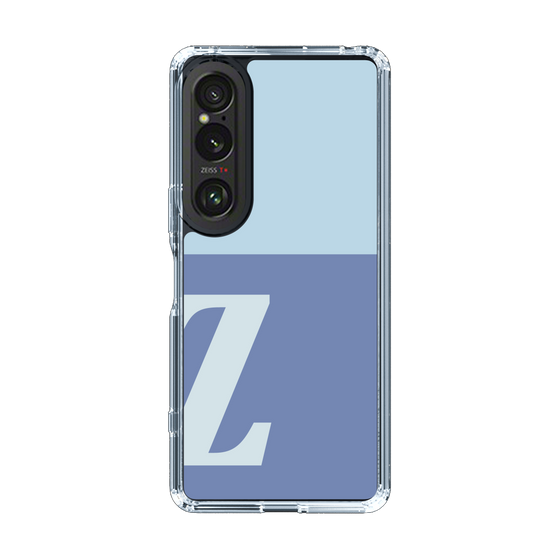 Slim Protection Case［ Original - initial two tone - Z blue ］