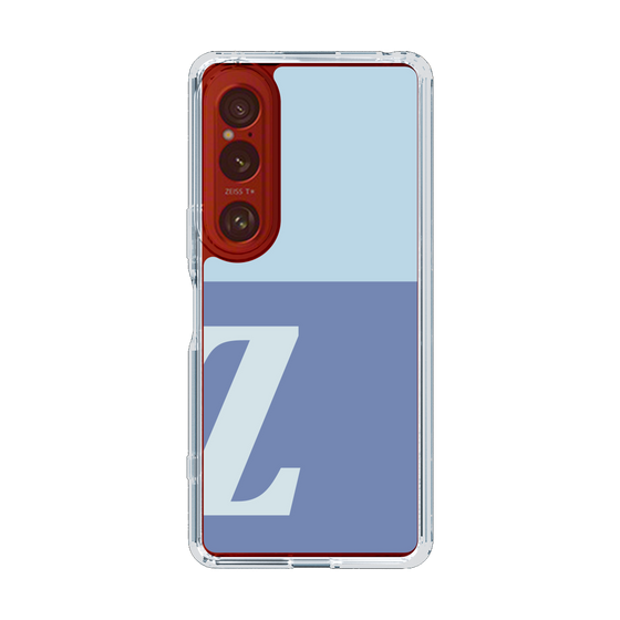 Slim Protection Case［ Original - initial two tone - Z blue ］