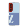 Slim Protection Case［ Original - initial two tone - Z blue ］