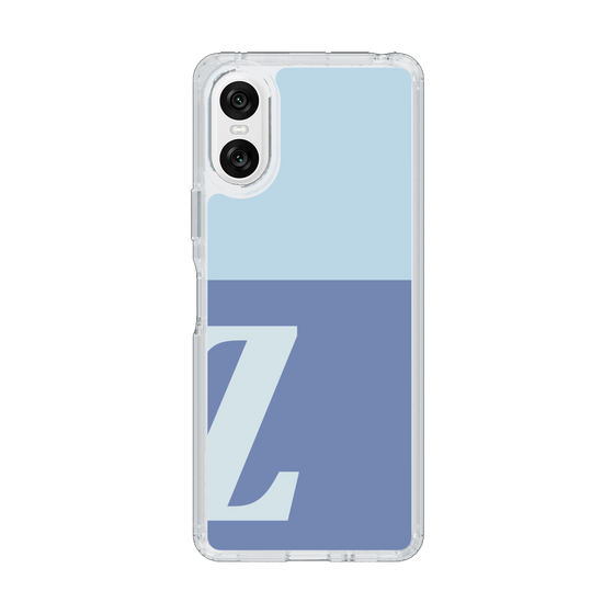 Slim Protection Case［ Original - initial two tone - Z blue ］