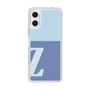 Slim Protection Case［ Original - initial two tone - Z blue ］