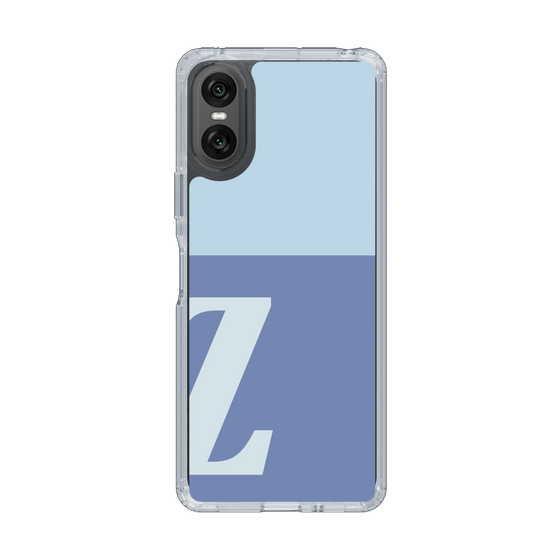 Slim Protection Case［ Original - initial two tone - Z blue ］