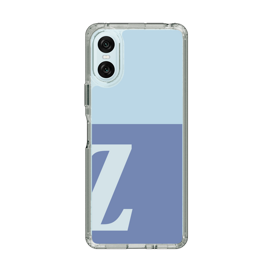 Slim Protection Case［ Original - initial two tone - Z blue ］