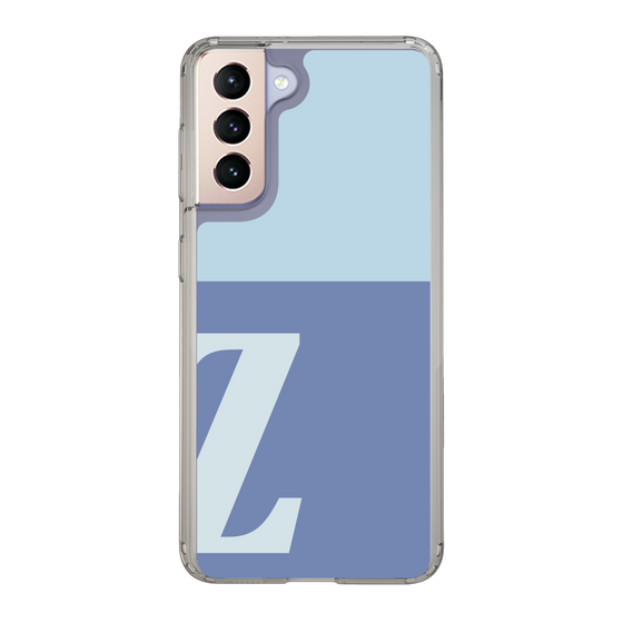Slim Protection Case［ Original - initial two tone - Z blue ］