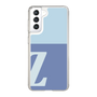 Slim Protection Case［ Original - initial two tone - Z blue ］