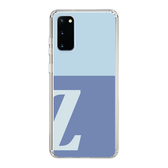 Slim Protection Case［ Original - initial two tone - Z blue ］