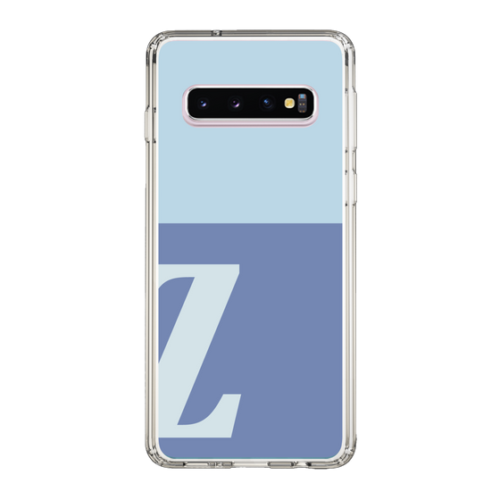 Slim Protection Case［ Original - initial two tone - Z blue ］