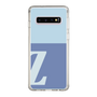 Slim Protection Case［ Original - initial two tone - Z blue ］