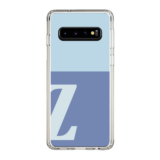 Slim Protection Case［ Original - initial two tone - Z blue ］