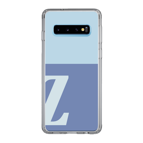Slim Protection Case［ Original - initial two tone - Z blue ］