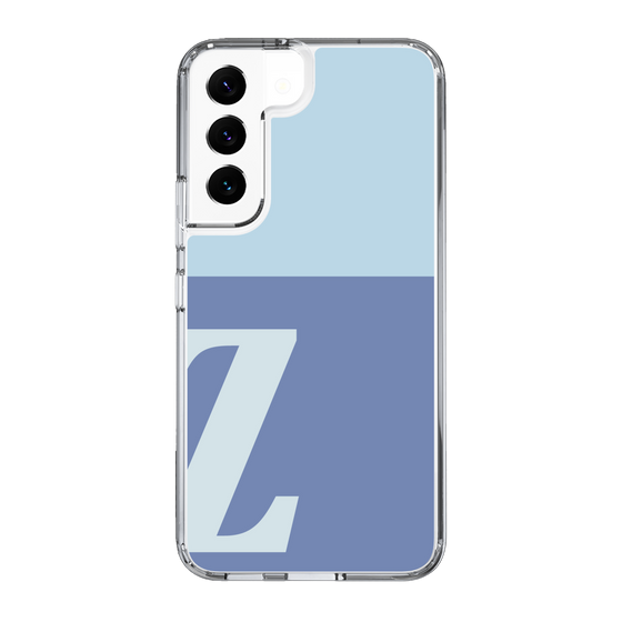 Slim Protection Case［ Original - initial two tone - Z blue ］