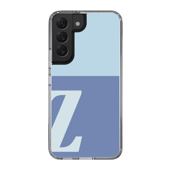 Slim Protection Case［ Original - initial two tone - Z blue ］