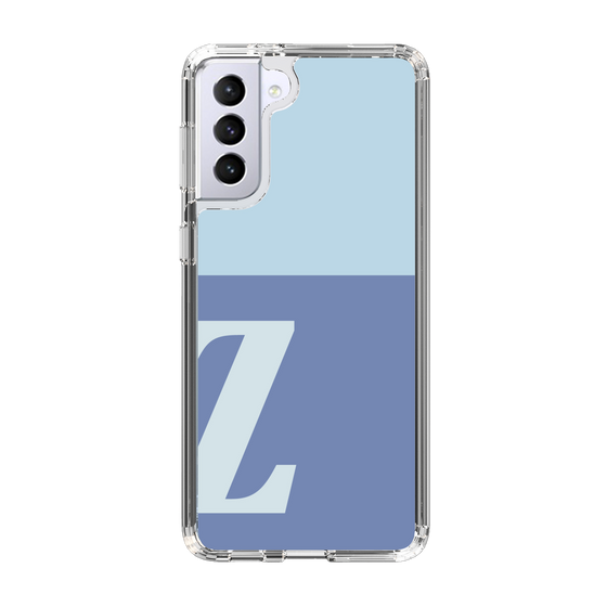 Slim Protection Case［ Original - initial two tone - Z blue ］