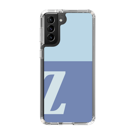 Slim Protection Case［ Original - initial two tone - Z blue ］