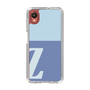 Slim Protection Case［ Original - initial two tone - Z blue ］