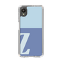 Slim Protection Case［ Original - initial two tone - Z blue ］