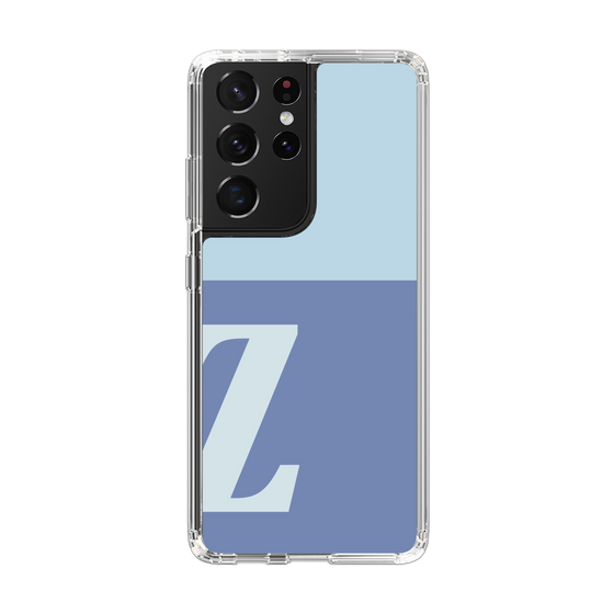 Slim Protection Case［ Original - initial two tone - Z blue ］