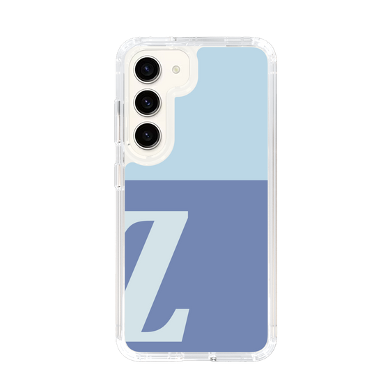 Slim Protection Case［ Original - initial two tone - Z blue ］
