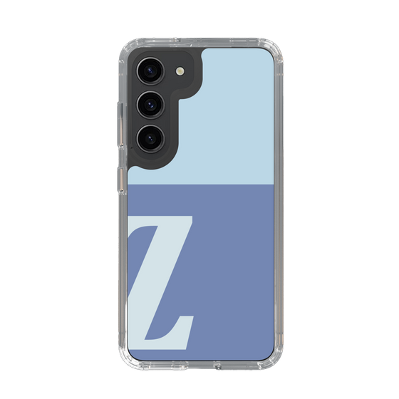 Slim Protection Case［ Original - initial two tone - Z blue ］