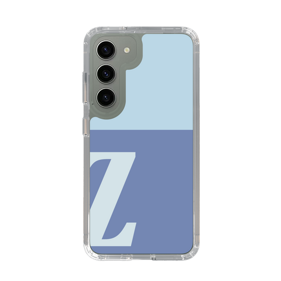 Slim Protection Case［ Original - initial two tone - Z blue ］
