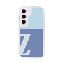 Slim Protection Case［ Original - initial two tone - Z blue ］