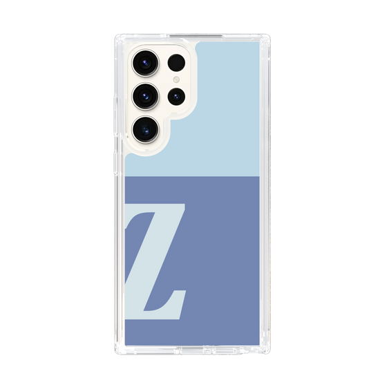 Slim Protection Case［ Original - initial two tone - Z blue ］